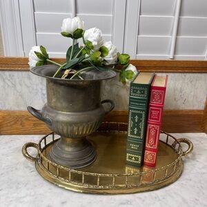 1970s Silverplate ice bucket champagne bucket wine urn Vintage Champagne Chiller